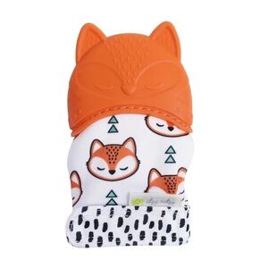 Itzy Ritzy Fox Mitten ITZY RITZYTeething Happens Teething Mitt